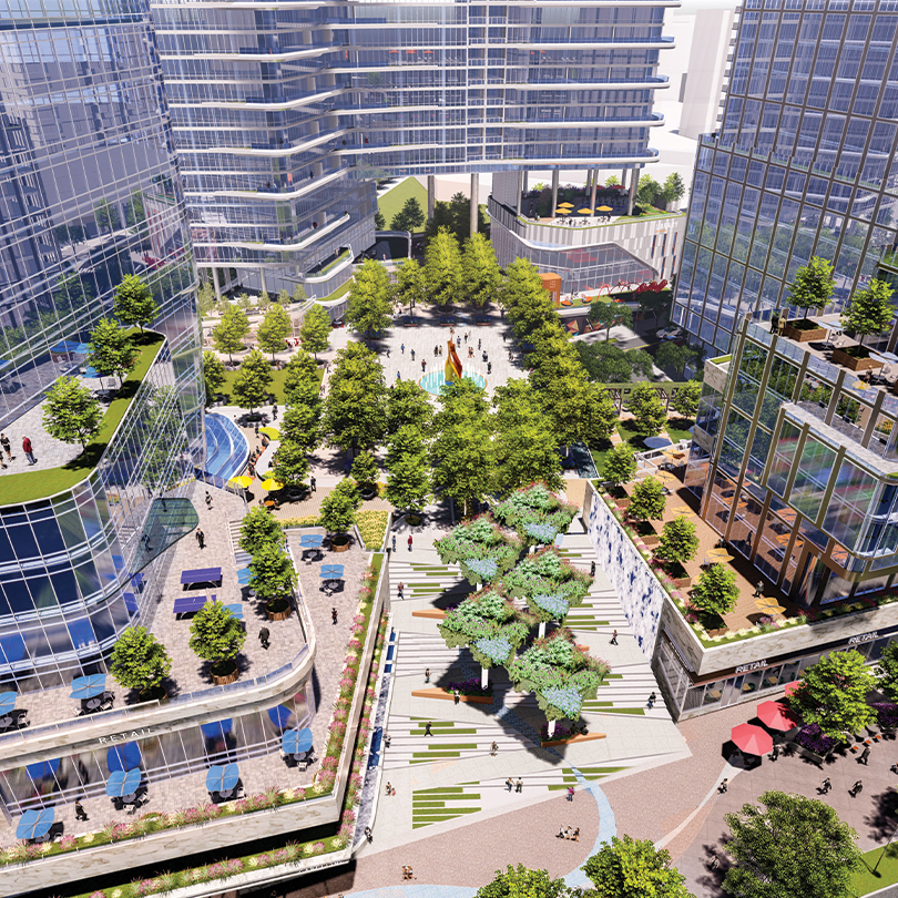 The Piazza at Tysons Master Plan